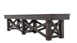 Empire USA Plank & Hide – McCormick Shuffleboard Table (12′) Smokehouse