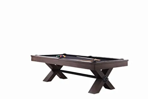 Empire USA Plank & Hide – Vox Billiard Pool Table Grey Walnut