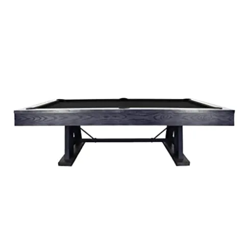 Empire USA Plank & Hide Amber Billiard Pool Table Charcoal