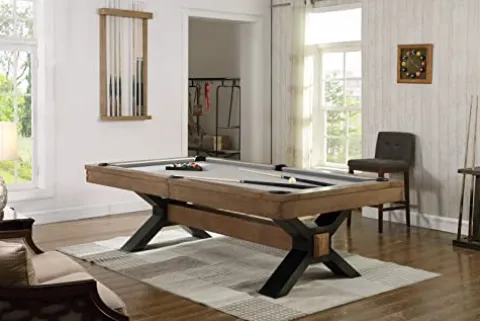 Empire USA Plank & Hide Nichols Billiard Pool Table Sorrell Brown