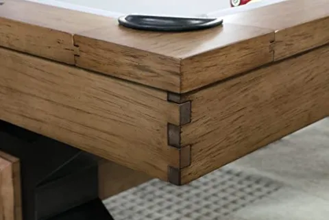 Empire USA Plank & Hide Nichols Billiard Pool Table Sorrell Brown