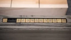 Empire USA Plank & Hide Otis Shuffleboard Table Weathered Grey 12′