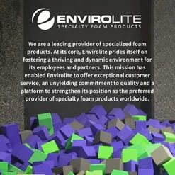 Envirolite Foam Cubes Bulk Pallet | 960 Premium Quality Cubes for Foam Pits | Orange