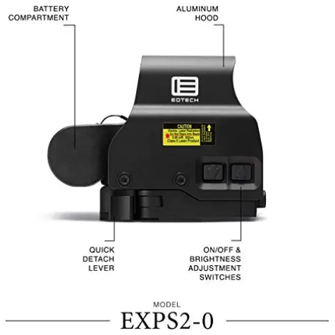 EOTECH EXPS2 Holographic Weapon Sight Black