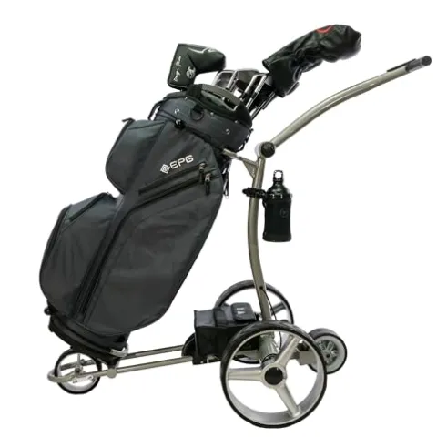 EPG Golf eR-Pace X Remote Control Electric Golf Trolley Silver
