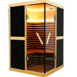 EPOFIT 2 Person Far Infrared Sauna Black