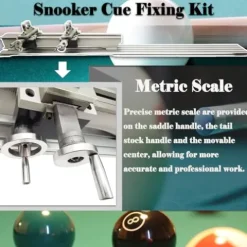 EQCOTWEA Multi-Function Billiard Cue Repair Machine White