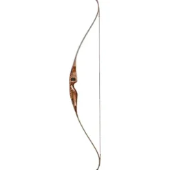 Escalade Sports Bear Super Grizzly Recurve Bow Right Hand Black Maple-Red Stripe