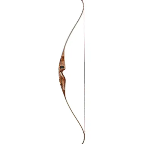 Escalade Sports Bear Super Grizzly Recurve Bow Right Hand Black Maple-Red Stripe
