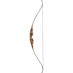 Escalade Sports Bear Super Grizzly Recurve Bow Right Hand Black Maple-Red Stripe