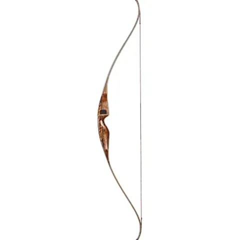 Escalade Sports Bear Super Grizzly Recurve Bow Right Hand Black Maple-Red Stripe