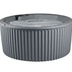 Essential Hot Tubs 20-Jet Arbor Hot Tub Seats 5-7 Gray Granite