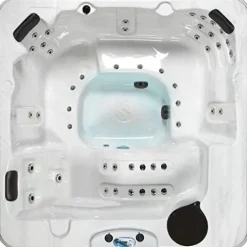 Essential Hot Tubs 50-Jet Polara Hot Tub Redwood