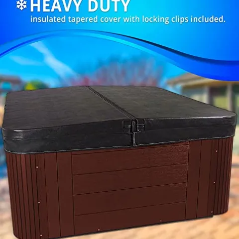 Essential Hot Tubs 50-Jet Polara Hot Tub Redwood