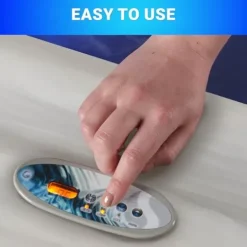 Essential Hot Tubs Select Series 40-Jet 6-Person Lounger Gray