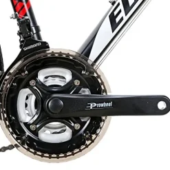 EUROBIKE Road Bike TSM 21-Speed Dual Disc Brake 700C Adult Bike 54CM Frame 3-Spoke Wheels Bicycle 54CM-SPOKE