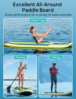 Evajoy Inflatable Paddle Board Green