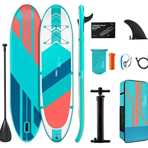 Evajoy Inflatable Stand Up Paddle Board SUP Orange