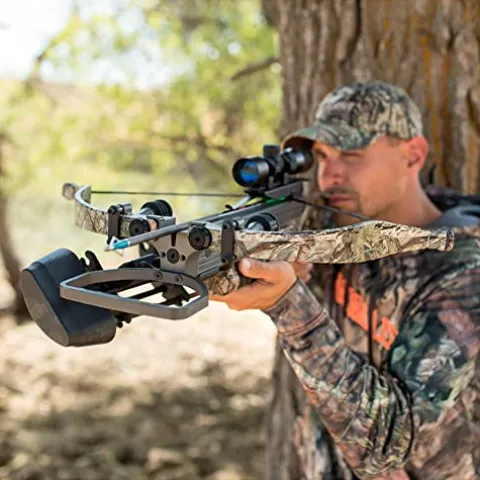 Excalibur Mag 340 Accurate Durable Safety Hunting Archery Crossbow Mossy Oak Break-Up Country