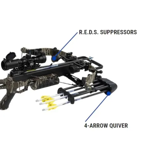 Excalibur Micro Extreme Compact Crossbow with Scope and Arrows Mossy Oak Bottomland