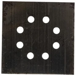 Exmark 1-503057 Slice Shaft Plate TR-5000 Walk-Behind Turf Rake Gray