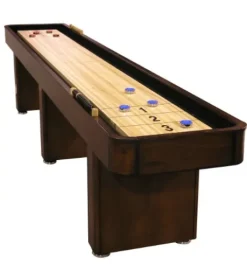 Fairview Game Rooms 12′ Shuffleboard Table Chestnut Finish