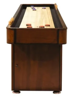 Fairview Game Rooms 12′ Shuffleboard Table Chestnut Finish