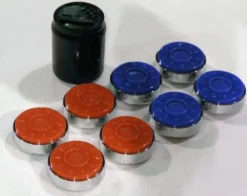 Fairview Game Rooms 9′ Shuffleboard Table with Hidden Storage Cabinet – Mahogany