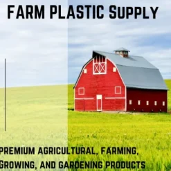 Farm Plastic Supply 2.4 Mil White Plastic Sheeting 42′ x 150′