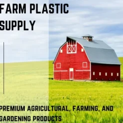 Farm Plastic Supply Clear Greenhouse Plastic Sheeting 6 Mil 54′ x 75′ UV Resistant