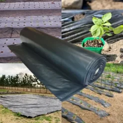 Farm Plastic Supply Heavy Duty Weed Control 6 Mil Black Plastic Sheeting 40′ x 200′