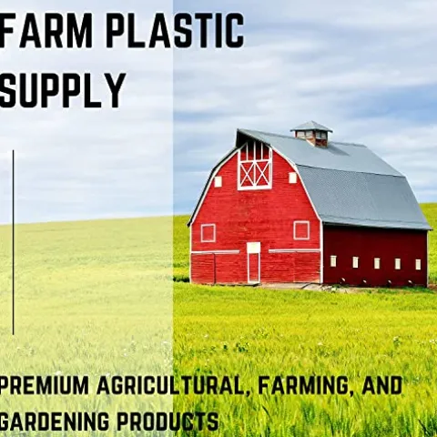 Farm Plastic Supply White Greenhouse Plastic Sheeting 6 mil 32′ x 100′