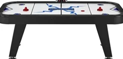Fat Cat by GLD Products Air Hockey Game Table Black/White