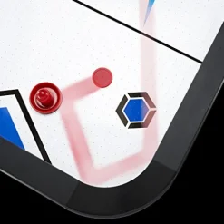 Fat Cat by GLD Products Air Hockey Game Table Black/White