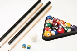 Fat Cat by GLD PRODUCTS Frisco 7.5′ Pool Table Oak Finish Brown