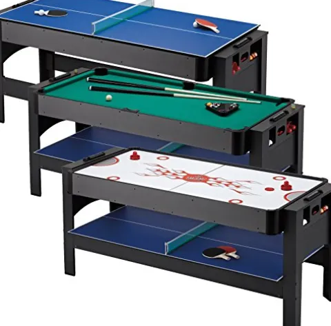 Fat Cat by GLD PRODUCTS Original 3-in-1 6-Foot Flip Game Table Black