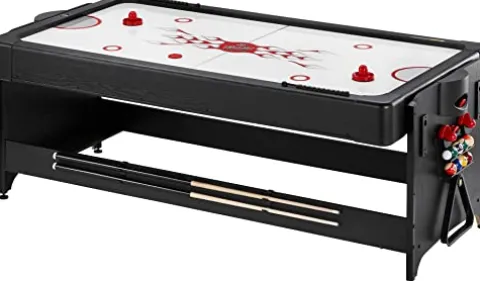 Fat Cat by GLD Products Original 3-in-1 7′ Pockey Multi-Game Table Grey