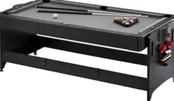 Fat Cat by GLD Products Original 3-in-1 7′ Pockey Multi-Game Table Grey