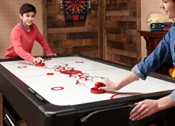 Fat Cat by GLD Products Original 3-in-1 7′ Pockey Multi-Game Table Grey