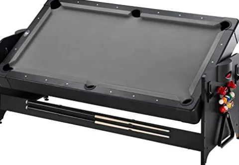 Fat Cat by GLD Products Original 3-in-1 7′ Pockey Multi-Game Table Grey