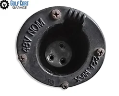 Fat Cat Golf Battery Charger, Lester Links Series, 48V/13A Club Car PowerDrive Plug Black