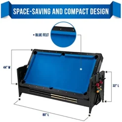 Fat Cat Original 3-in-1 Pockey Multi-Game Table Blue