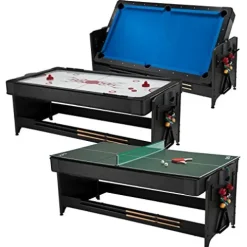 Fat Cat Original 3-in-1 Pockey Multi-Game Table Blue