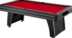 Fat Cat Tucson 7′ Pool Table with Automatic Ball Return Red