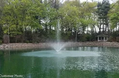 Fawn Lake Fountains 1/2, 3/4, 1 HP Floating Fountains Black