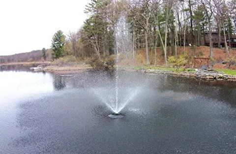 Fawn Lake Fountains FLF Pro-1000 Pond Fountain with 1 HP Pump and 7 Display Patterns