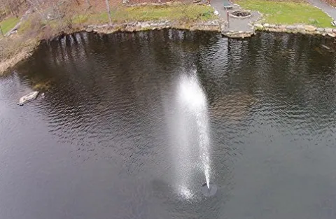 Fawn Lake Fountains FLF Pro-1000 Pond Fountain with 1 HP Pump and 7 Display Patterns