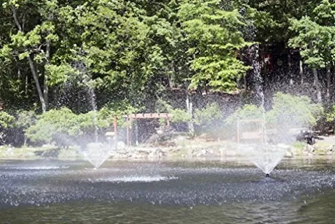 Fawn Lake Fountains SF75 Floating Fountain 7 Patterns Energy-Efficient 110V