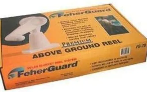 Feherguard Premium Above Ground Full Solar Cover Reel System White