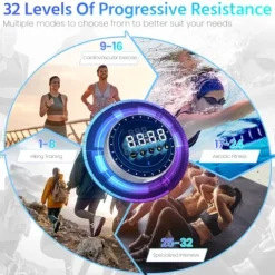 FEIERDUN Elliptical Machine Cross Trainer Black